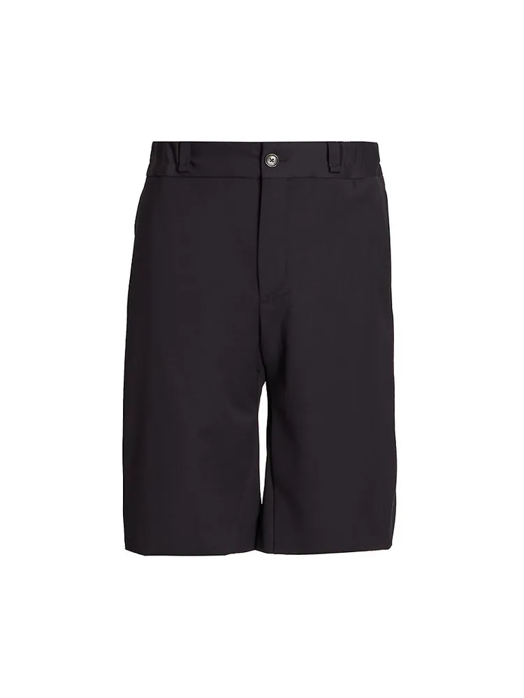 Tailored Wool-Blend Shorts