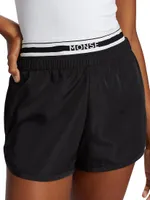 Techno Logo Pull-On Shorts