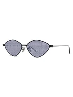 57MM GV Speed Mirrored Sunglasses