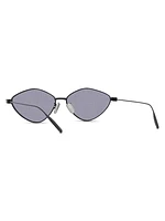 57MM GV Speed Mirrored Sunglasses