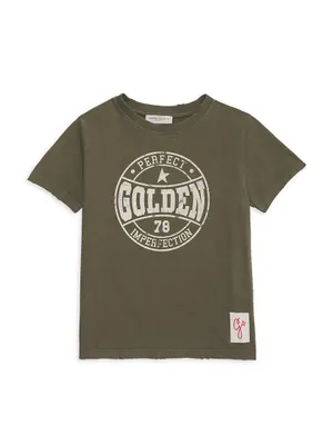 Little Boy's & Logo T-Shirt