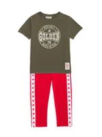 Little Boy's & Logo T-Shirt