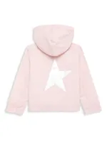 Little Girl's & Star Logo Windbreaker Jacket