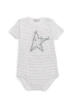 Baby's 4-Pack Stripes Doodles & Star Print Gift Set