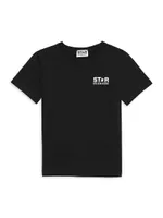 Little Kid's & Star Logo T-Shirt