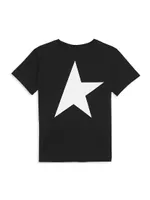 Little Kid's & Star Logo T-Shirt