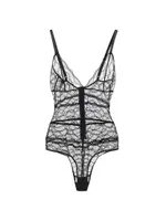 Mon Cheri Sheer Lace Bodysuit