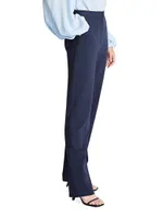Collins Wool-Blend Tailored Pants