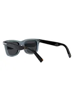 DiorBlackSuit S11I 53MM Rectangular Sunglasses