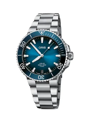 Aquis Date Calibre 400 Stainless Steel Watch