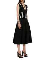 Corset Midi-Dress