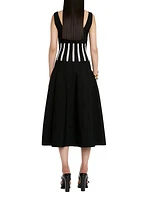 Corset Midi-Dress