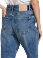 1993 Mid-Rise Cropped Straight-Leg Jeans