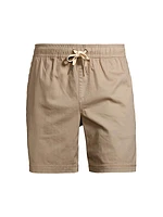 Cruz Drawstring Stretch Cotton Shorts