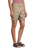 Cruz Drawstring Stretch Cotton Shorts