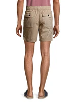 Cruz Drawstring Stretch Cotton Shorts