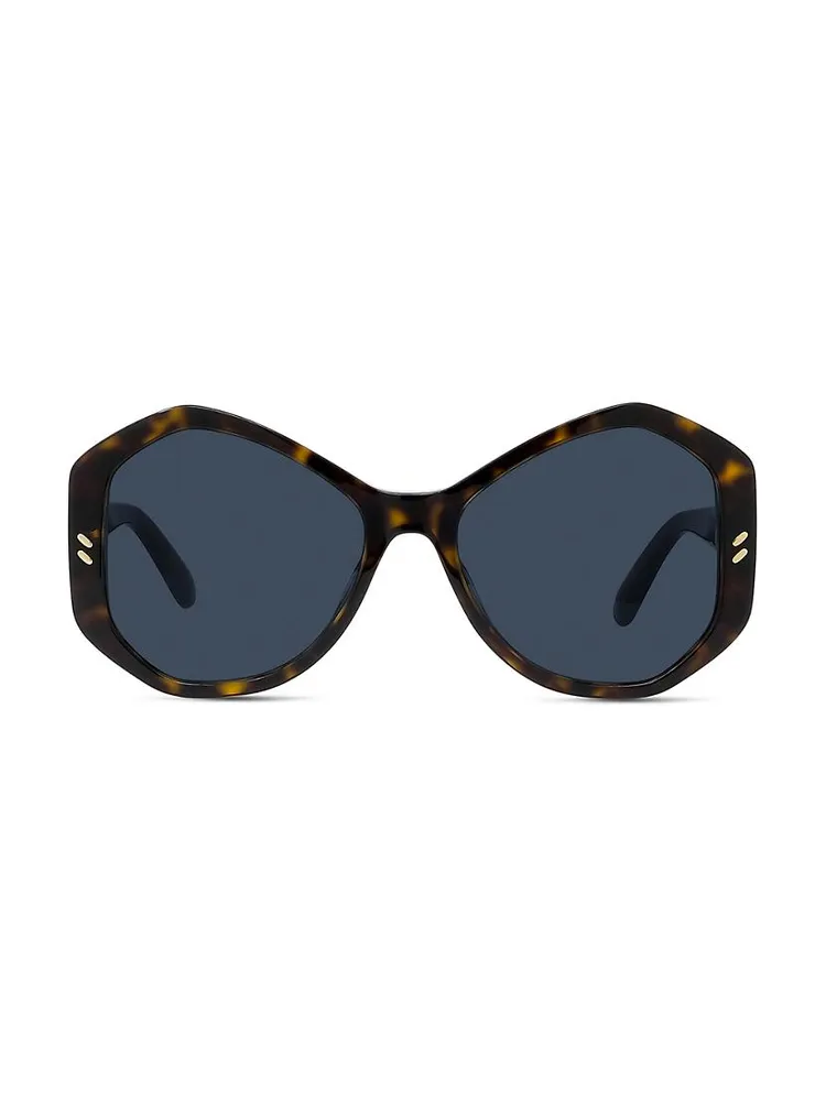 Falabella Pins 56MM Geometric Sunglasses