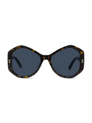 Falabella Pins 56MM Geometric Sunglasses