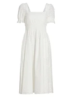 Holland Smocked Eyelet Dress