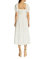 Itzel Cotton Midi-Dress