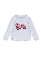 Little Girl's & Girl's Palm Paradise Long-Sleeve Rash Top