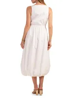 Sought After High-Low Midi-Dress