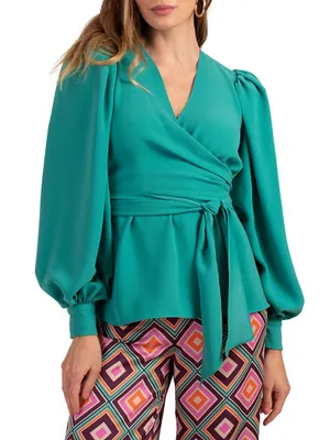 Aquatic Wrap Top