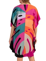 Global Silk Caftan Dress