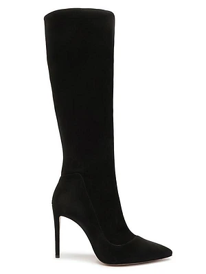 Aline Stiletto Leather Knee-High Boots