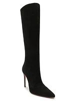 Aline Stiletto Leather Knee-High Boots