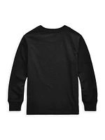 Little Boy's & Cotton Jersey Long-Sleeve T-Shirt