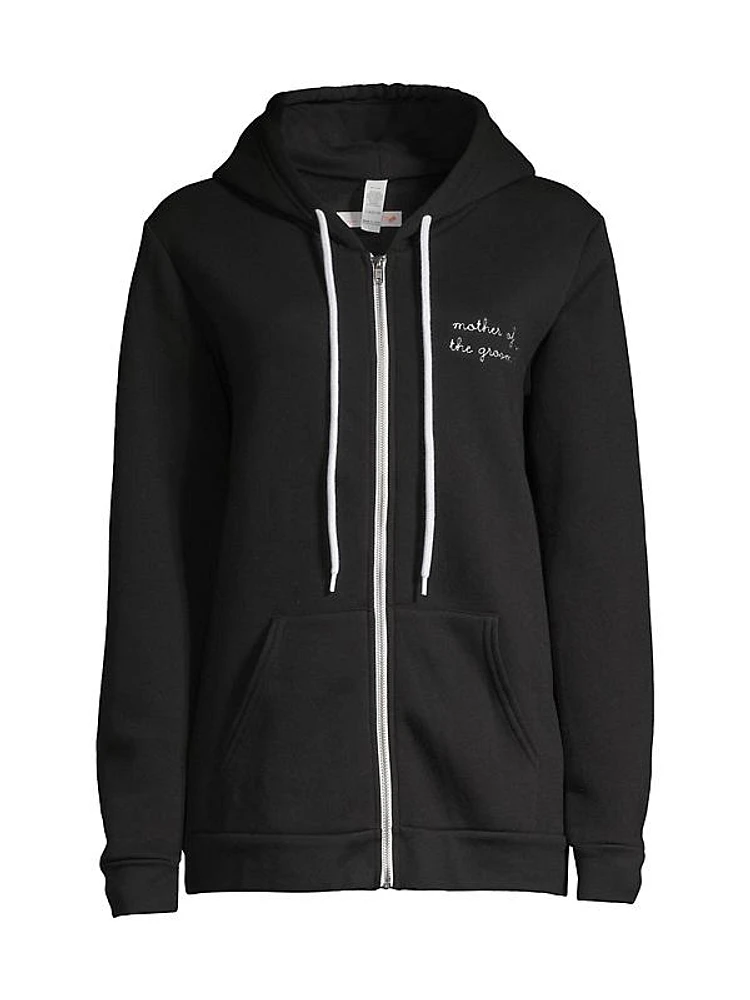 "Mother Of The Groom" Fleece Hoodie