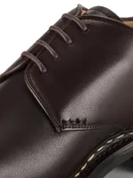 Wenge Leather Goodyear Welt Derbys