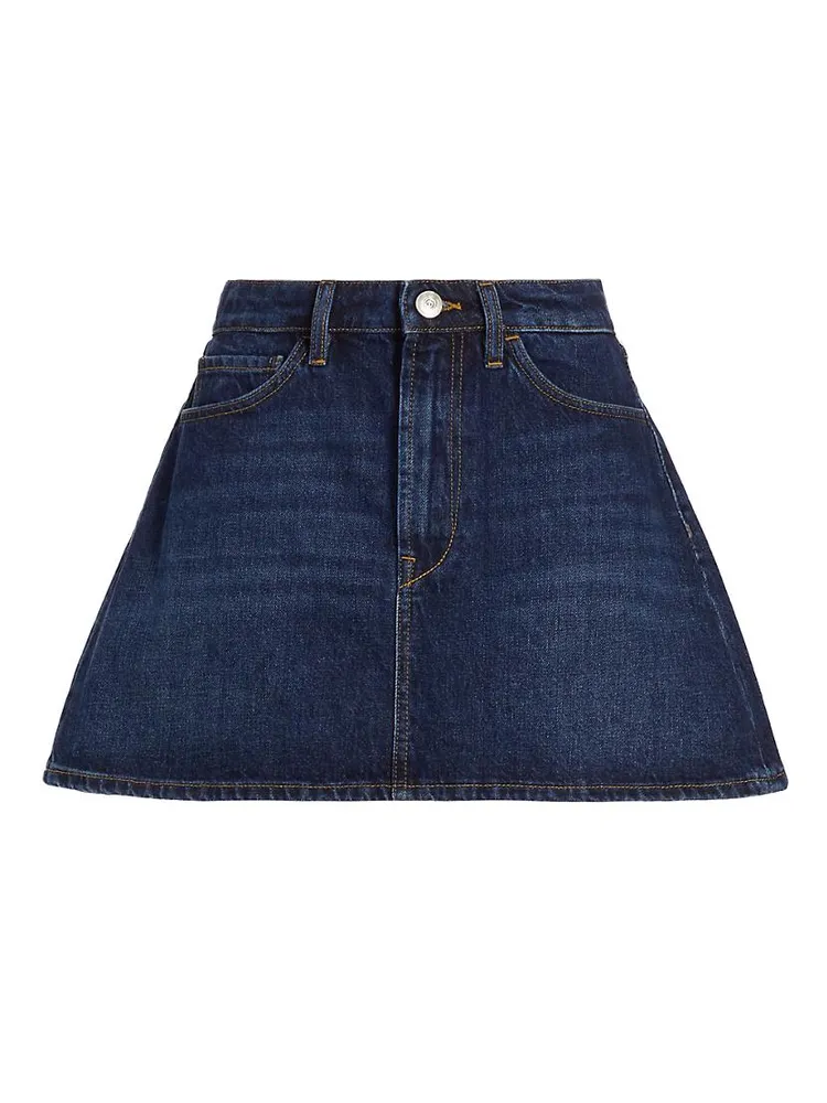 Celine Denim Miniskirt