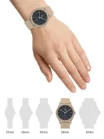 Textured Resin Logo Watch