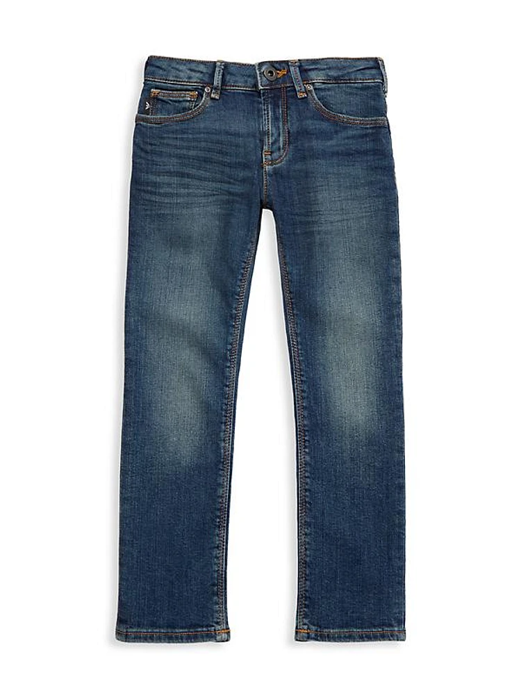 Little Boy's & Boys Five-Pocket Jeans