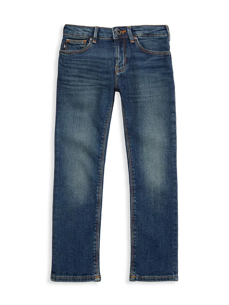 Little Boy's & Boys Five-Pocket Jeans