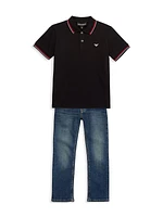 Little Boy's & Boys Five-Pocket Jeans