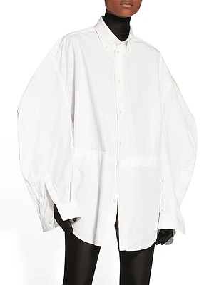 Twisted Sleeve Shirt