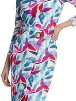 Zelie Floral Wrap Dress