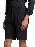 Cuffed Bermuda Shorts