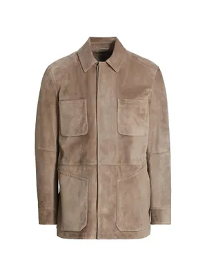 Lugano Suede Field Jacket