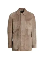 Lugano Suede Field Jacket