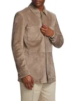 Lugano Suede Field Jacket