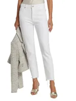 Cindy High-Rise Stretch Straight-Leg Jeans