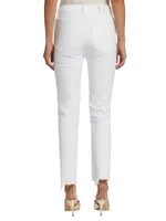 Cindy High-Rise Stretch Straight-Leg Jeans