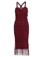 Java Macramé Maxi Dress