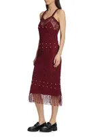 Java Macramé Maxi Dress