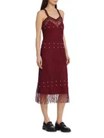 Java Macramé Maxi Dress