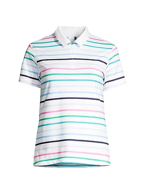 Courtside Stripe Polo